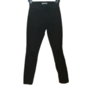 Pacsun black hi rise jegging style jeans, size 24. Great distressing.